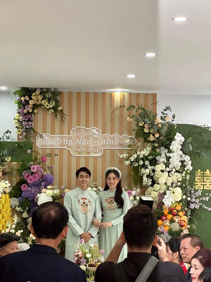 Lộ diện dàn bê tráp toàn cực phẩm trong lễ ăn hỏi của Bình An - Phương Nga - Ảnh 1. Lộ diện dàn bê tráp toàn cực phẩm trong lễ ăn hỏi của Bình An - Phương Nga - Ảnh 1.