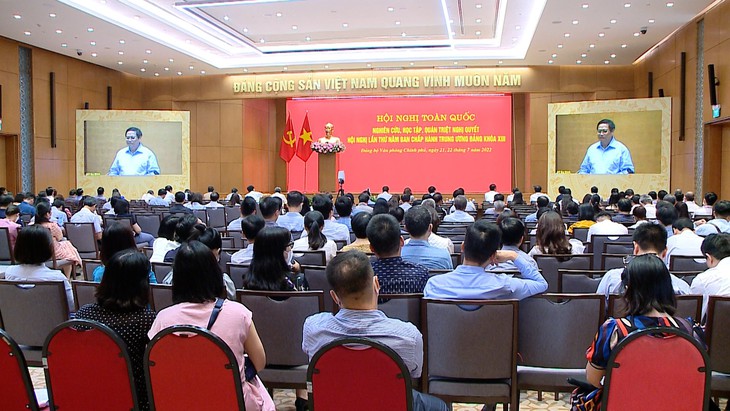 Văn phòng Chính phủ quán triệt, học tập Nghị quyết Hội nghị Trung ương 5, khóa XIII - Ảnh 1. Văn phòng Chính phủ quán triệt, học tập Nghị quyết Hội nghị Trung ương 5, khóa XIII - Ảnh 1.