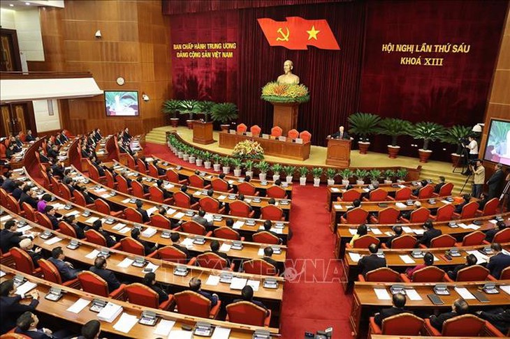 Thông báo Hội nghị lần thứ sáu Ban Chấp hành Trung ương Đảng khóa XIII - Ảnh 5. Thông báo Hội nghị lần thứ sáu Ban Chấp hành Trung ương Đảng khóa XIII - Ảnh 5.