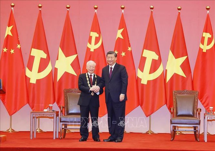 Tổng Bí thư Nguyễn Phú Trọng gửi Điện cảm ơn Tổng Bí thư, Chủ tịch Trung Quốc Tập Cận Bình - Ảnh 1. Chú thích ảnh