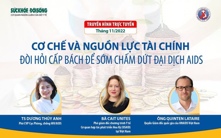 Truyền hình trực tuyến: Cơ chế & nguồn lực tài chính - Đòi hỏi cấp bách để chấm dứt đại dịch AIDS - Ảnh 1.