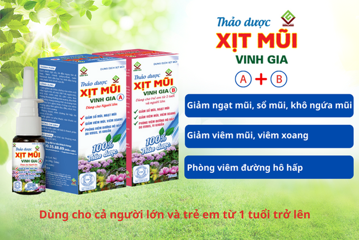 Cách chọn xịt thảo dược giúp cải thiện tình trạng ngạt mũi khi thời tiết giao mùa - Ảnh 2. Cách chọn xịt thảo dược giúp cải thiện tình trạng ngạt mũi khi thời tiết giao mùa - Ảnh 2.
