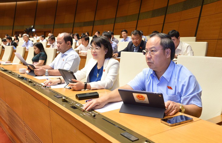 Quốc hội thông qua Nghị quyết về phân bổ ngân sách Trung ương năm 2023 - Ảnh 1. Quốc hội thông qua Nghị quyết về phân bổ ngân sách Trung ương năm 2023 - Ảnh 1.
