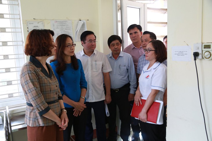 Thứ trưởng Nguyễn Thị Liên Hương: Ngành y tế Yên Bái tiếp tục thực hiện hiệu quả công tác chăm sóc sức khỏe nhân dân - Ảnh 1. Thứ trưởng Nguyễn Thị Liên Hương: Ngành y tế Yên Bái tiếp tục thực hiện hiệu quả công tác chăm sóc sức khỏe nhân dân - Ảnh 1.