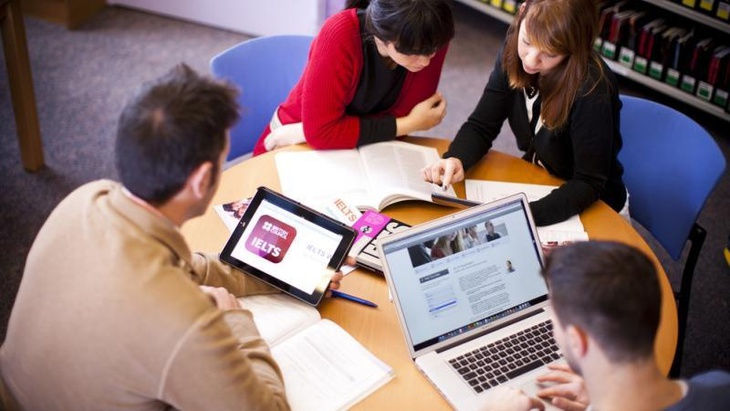 Người học lo lắng khi không rút được học phí ôn thi IELTS - Ảnh 1. Chú thích ảnh