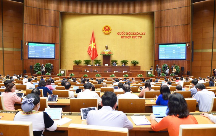 Ngày làm việc cuối cùng của Kỳ họp thứ 4: Quốc hội thông qua 2 Nghị quyết quan trọng - Ảnh 1. Ngày làm việc cuối cùng của Kỳ họp thứ 4: Quốc hội thông qua 2 Nghị quyết quan trọng - Ảnh 1.