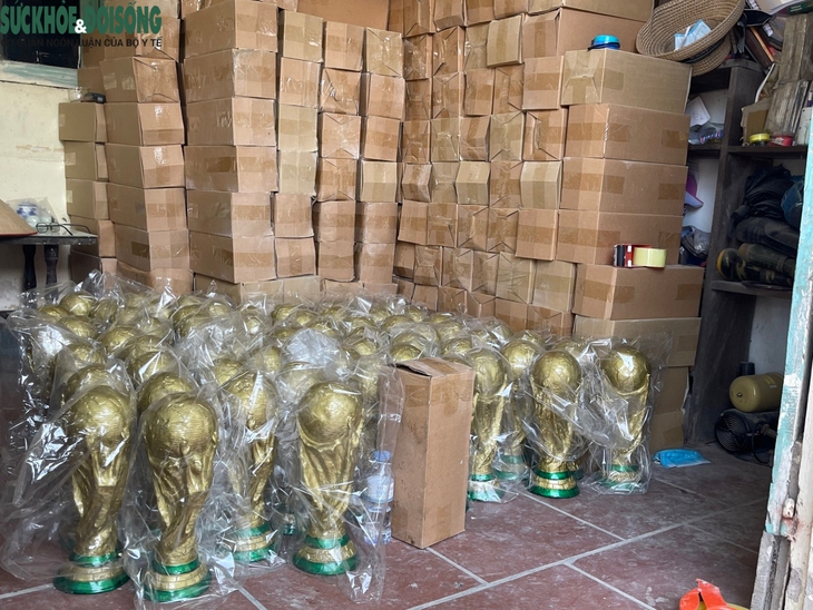 Chiêm ngưỡng 'cúp vàng World Cup' tại làng nghề Hà Nội - Ảnh 11.