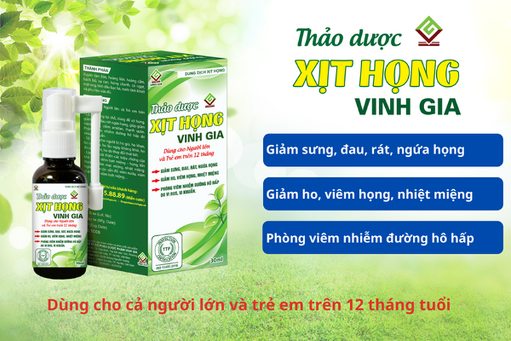 Ra mắt sản phẩm xịt họng từ thảo dược đa thành phần - Ảnh 2.