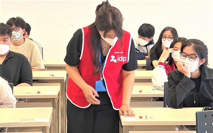 Ngày mai, thí sinh sẽ thi IELTS ở đâu?