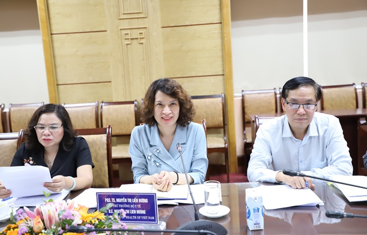 Thứ trưởng Nguyễn Thị Liên Hương tiếp Trưởng đại diện Quỹ dân số Liên hợp quốc tại Việt Nam
 - Ảnh 1.