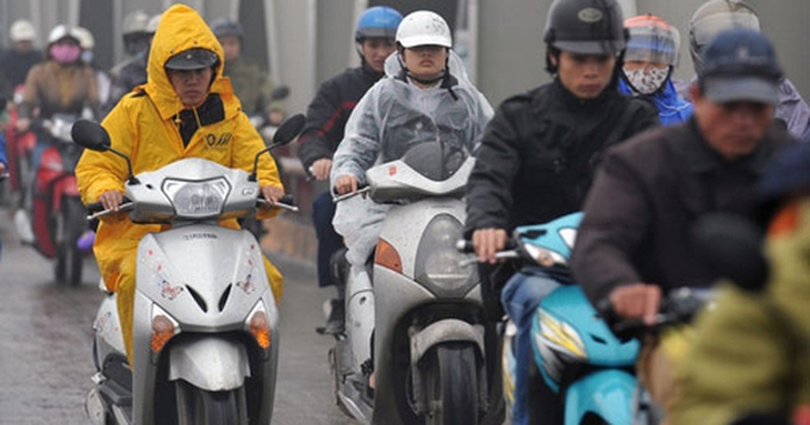 Tin mới nhất về không khí lạnh ở miền Bắc, nhiều vùng trên cả nước mưa to