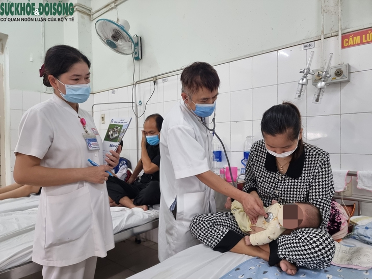 Thời tiết chuyển mùa, bệnh nhi nhập viện tăng đột biến - Ảnh 3. Thời tiết chuyển mùa, bệnh nhi nhập viện tăng đột biến - Ảnh 3.
