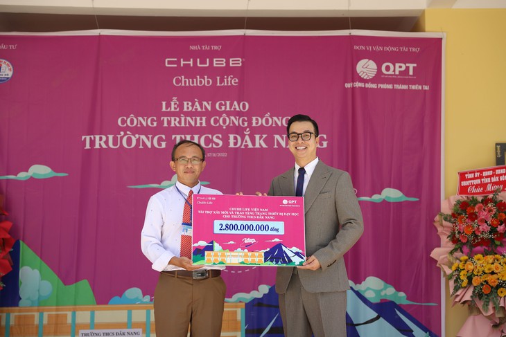 “Diện mạo mới” của trường THCS Đăk Nang tại Đắk Nông với 2 tầng và 6 phòng học - Ảnh 2.