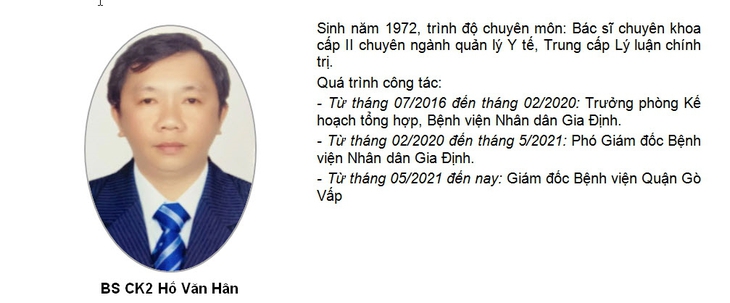 3 ứng viên tiếp cận chức danh Giám đốc Bệnh viện Mắt TP.HCM - Ảnh 3.