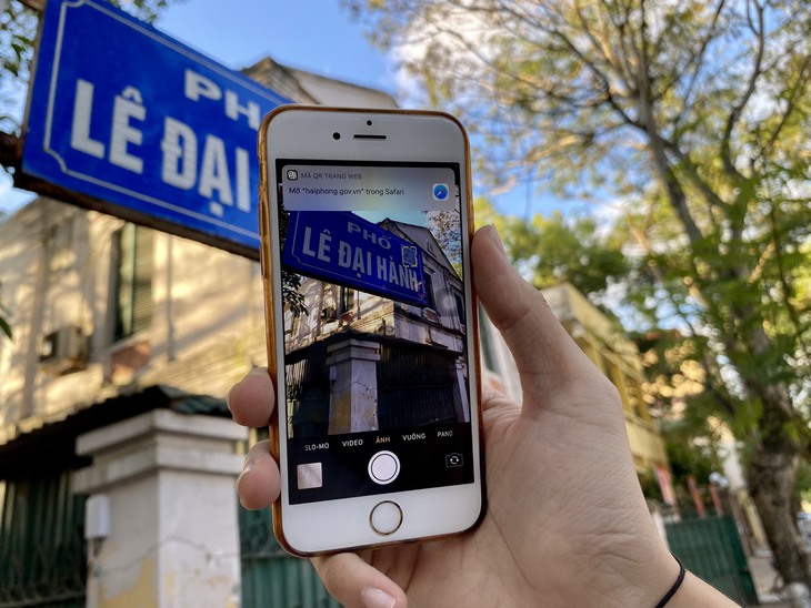 Gắn QR trên các tuyến phố ở Hải Phòng: Cần ưu tiên gắn sớm cho những tên phố lạ - Ảnh 3. Gắn QR trên các tuyến phố ở Hải Phòng: Cần ưu tiên gắn sớm cho những tên phố lạ - Ảnh 3.
