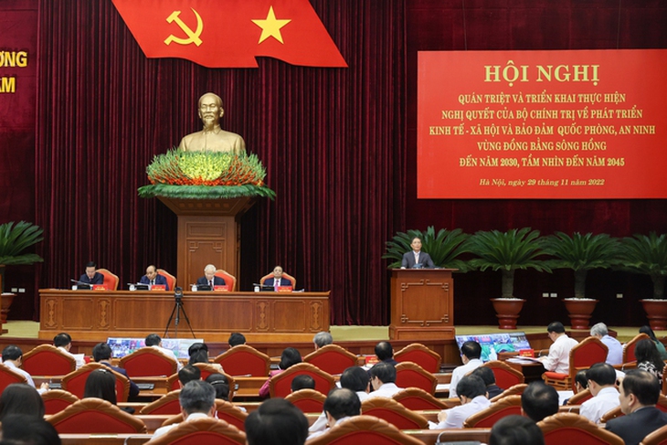 Hội nghị quán triệt, triển khai nghị quyết của Bộ Chính trị về phát triển Vùng đồng bằng sông Hồng - Ảnh 5. Hội nghị quán triệt, triển khai nghị quyết của Bộ Chính trị về phát triển Vùng đồng bằng sông Hồng - Ảnh 5.