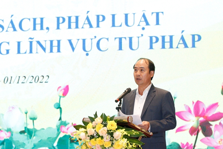 Nhiều đề xuất để hoàn thiện chính sách, pháp luật về công tác xã hội trong lĩnh vực Tư pháp - Ảnh 1. Nhiều đề xuất để hoàn thiện chính sách, pháp luật về công tác xã hội trong lĩnh vực Tư pháp - Ảnh 1.