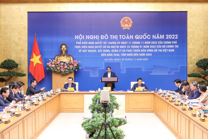Thủ tướng: Trong quá trình công nghiệp hóa, hiện đại hóa đất nước, phát triển đô thị là một động lực phát triển - Ảnh 1. Thủ tướng: Trong quá trình công nghiệp hóa, hiện đại hóa đất nước, phát triển đô thị là một động lực phát triển - Ảnh 1.