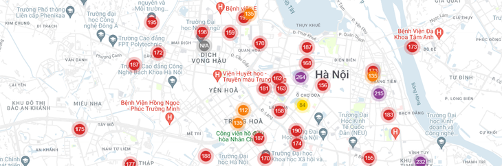 Hà Nội tái diễn ô nhiễm không khí nghiêm trọng - Ảnh 2.
