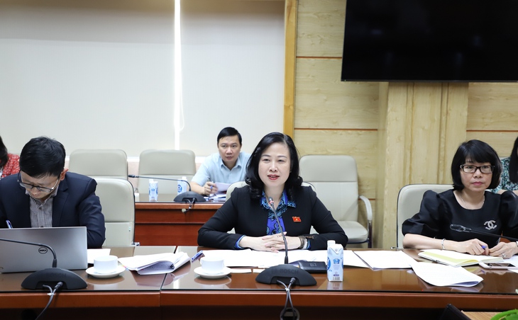 Bộ trưởng Đào Hồng Lan tiếp Giám đốc Vụ Nguồn lực và Xã hội Đông Nam Á của ADB - Ảnh 1. Bộ trưởng Đào Hồng Lan tiếp Giám đốc Vụ Nguồn lực và Xã hội Đông Nam Á của ADB - Ảnh 1.