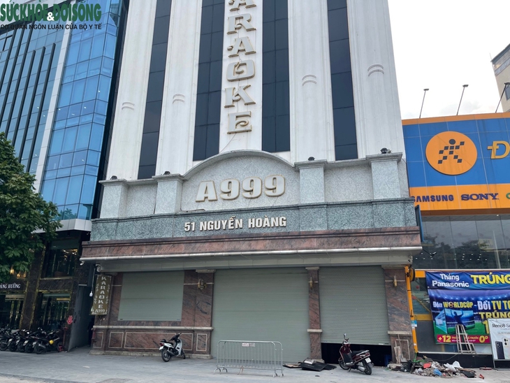 Đồng loạt đóng cửa nhiều karaoke vi phạm PCCC ở Hà Nội - Ảnh 4.