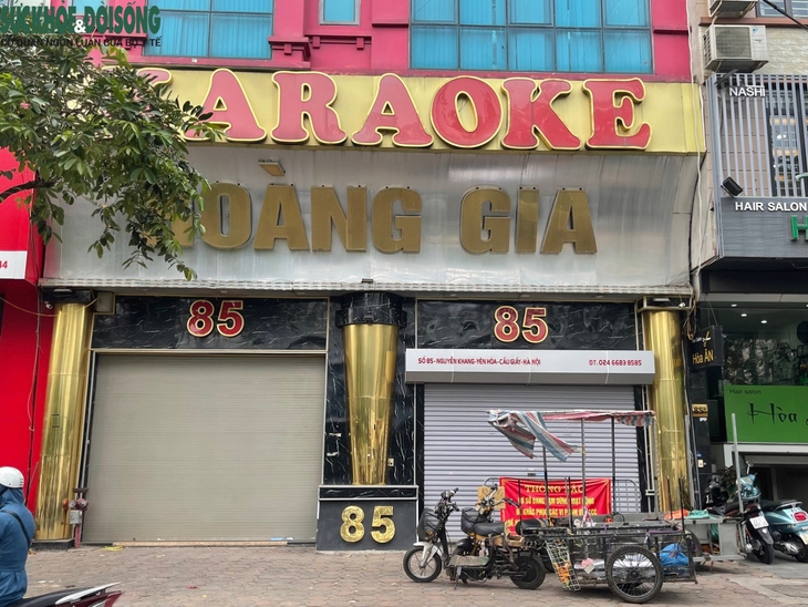 Đồng loạt đóng cửa nhiều karaoke vi phạm PCCC ở Hà Nội - Ảnh 9.