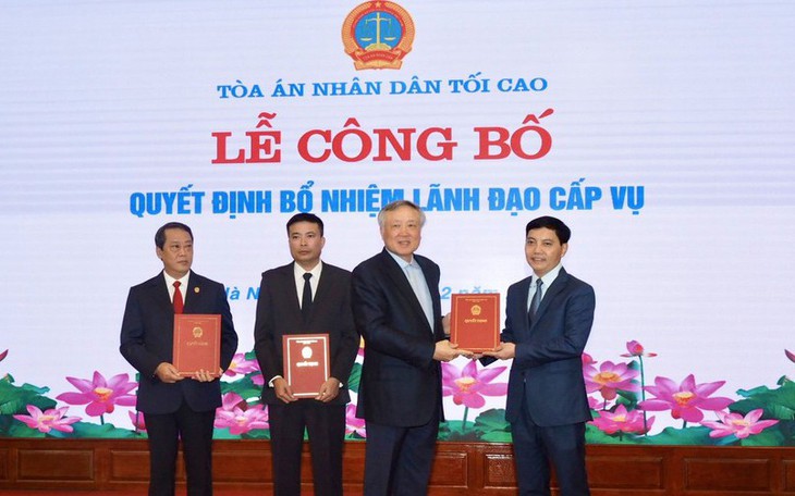 TAND tối cao bổ nhiệm các nhân sự quan trọng