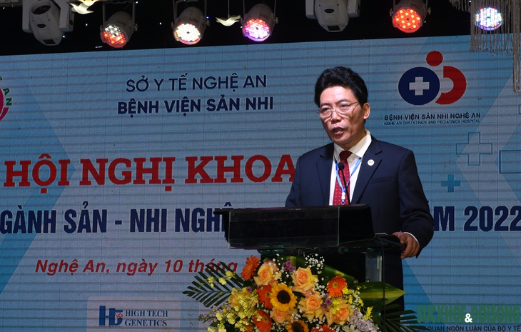 Thứ trưởng Bộ Y tế đánh giá cao Hội nghị khoa học chuyên ngành Sản - Nhi Nghệ An mở rộng  - Ảnh 3.