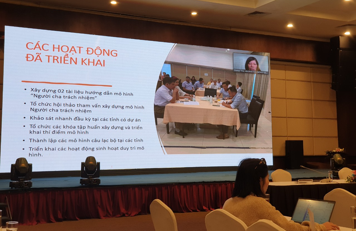 'Người cha trách nhiệm' xây dựng gia đình hạnh phúc, thúc đẩy bình đẳng giới - Ảnh 1.