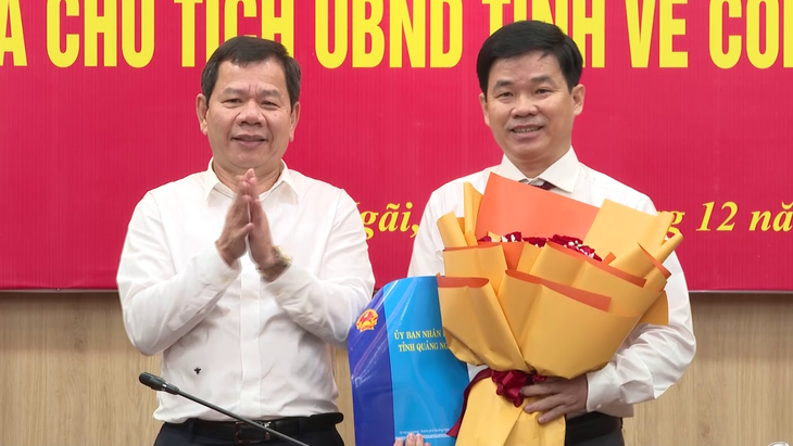 Quảng Ngãi: Sở Y tế và Bệnh viện đa khoa tỉnh có giám đốc mới - Ảnh 1.