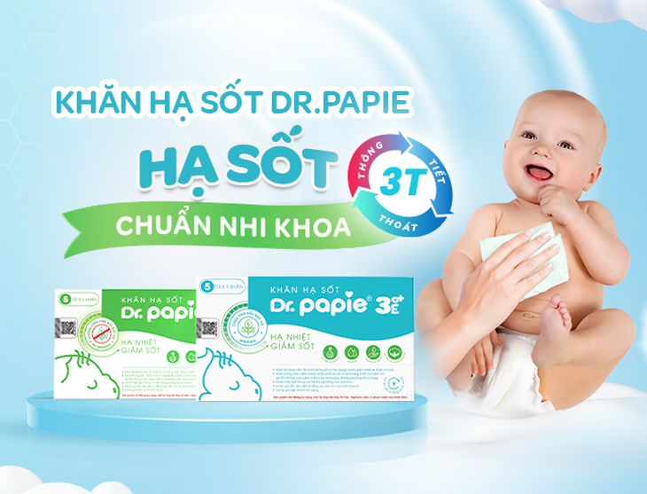 "Chu trình thải nhiệt 3T" của khăn hạ sốt chuẩn nhi khoa an toàn cho bé - Ảnh 3. "Chu trình thải nhiệt 3T" của khăn hạ sốt chuẩn nhi khoa an toàn cho bé - Ảnh 3.