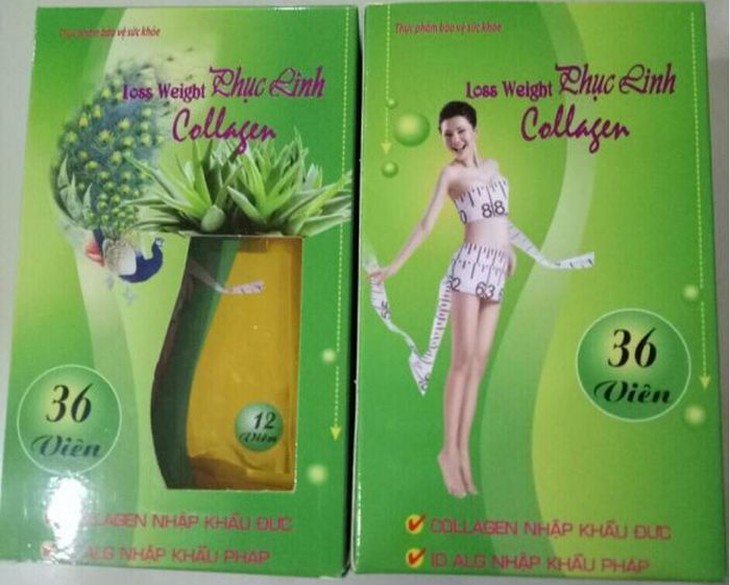 Cảnh báo sản phẩm giảm cân Loss Weight Phục Linh Collagen chứa chất cấm Sibutramine - Ảnh 2.