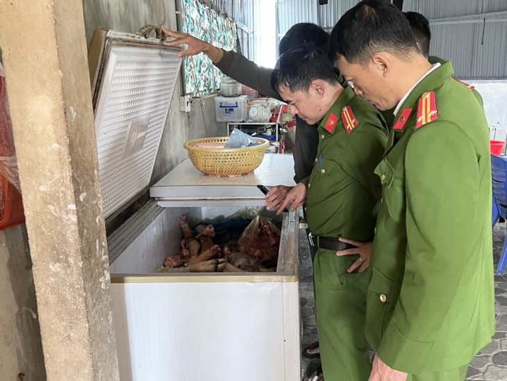 Phát hiện 415kg sản phẩm động vật không đảm bảo vệ sinh - Ảnh 1.