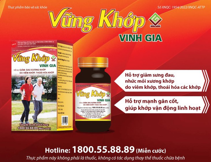 Ra mắt sản phẩm hỗ trợ giảm đau do viêm khớp, thoái hóa khớp từ thảo dược - Ảnh 3.