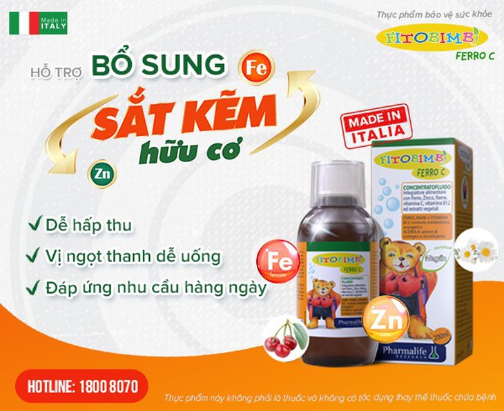 Nên bổ sung kẽm sắt cho trẻ sau bệnh, liệu mẹ đã biết? - Ảnh 3.