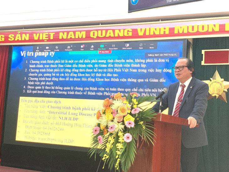 Ra mắt Chương trình Bệnh phổi kẽ - Ảnh 1.