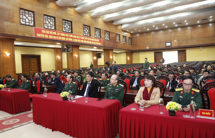 Bệnh viện Bỏng Quốc gia tổ chức Hội nghị đoàn kết quân dân năm 2022 - Ảnh 1.