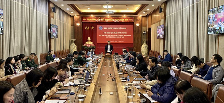 BHXH Việt Nam tổ chức hội nghị tập huấn quy trình giám định BHYT trên toàn hệ thống - Ảnh 1. BHXH Việt Nam tổ chức hội nghị tập huấn quy trình giám định BHYT trên toàn hệ thống - Ảnh 1.
