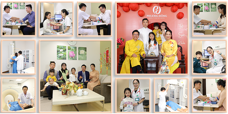 Chụp ảnh Tết đoàn viên tại bệnh viện - Khác lạ và đầy ý nghĩa - Ảnh 1.