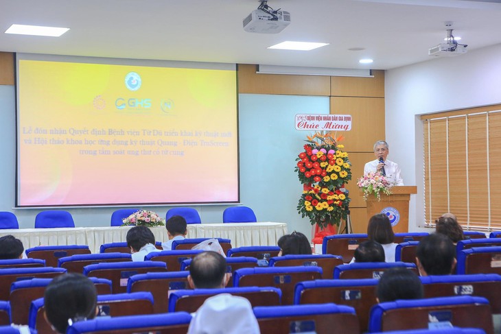 Bệnh viện Từ Dũ: chính thức áp dụng kỹ thuật mới trong tầm soát ung thư cổ tử cung - Ảnh 1. Bệnh viện Từ Dũ: chính thức áp dụng kỹ thuật mới trong tầm soát ung thư cổ tử cung - Ảnh 1.