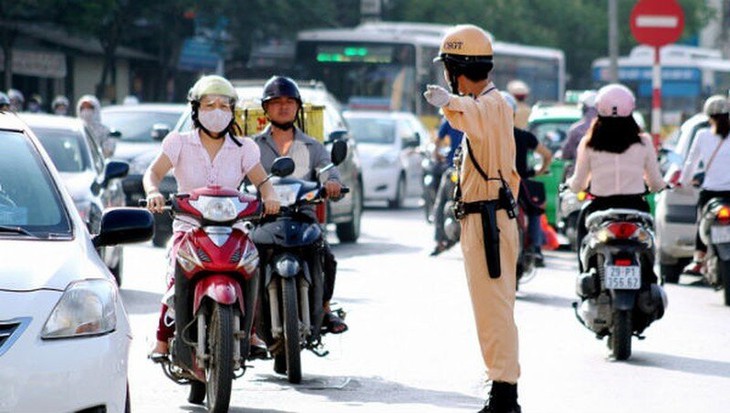 Tăng cường bảo đảm an toàn giao thông dịp Tết tại Hà Nội - Ảnh 1.