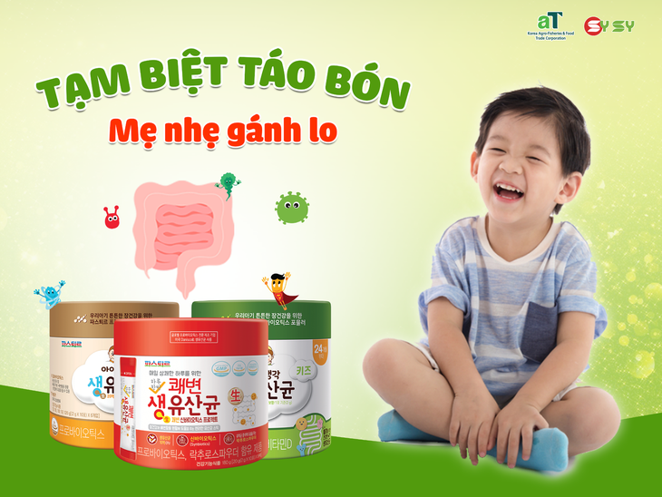 Men vi sinh trao "chìa khóa" hỗ trợ giảm táo bón cho trẻ em Việt - Ảnh 2.
