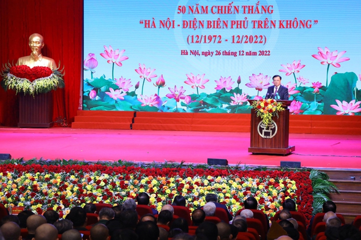 Chiến thắng 'Hà Nội – Điện Biên Phủ trên không' là kỳ tích có một không hai, mang tầm vóc lịch sử ở thế kỷ 20 - Ảnh 1. Chiến thắng 'Hà Nội – Điện Biên Phủ trên không' là kỳ tích có một không hai, mang tầm vóc lịch sử ở thế kỷ 20 - Ảnh 1.
