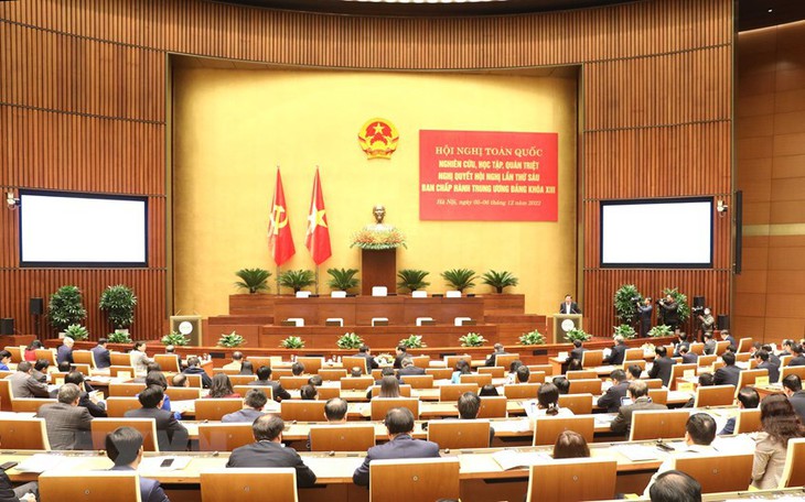 Khai mạc Hội nghị toàn quốc quán triệt Nghị quyết Hội nghị Trung ương 6 khóa XIII