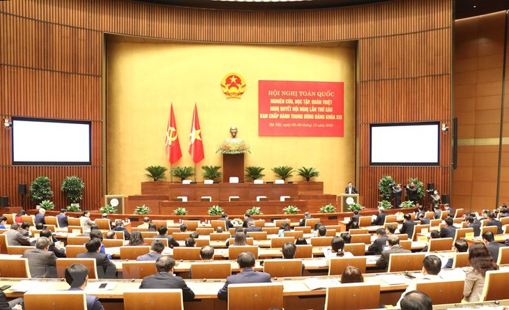 Khai mạc Hội nghị toàn quốc quán triệt Nghị quyết TW 6 khóa XIII - Ảnh 7. Khai mạc Hội nghị toàn quốc quán triệt Nghị quyết TW 6 khóa XIII - Ảnh 7.