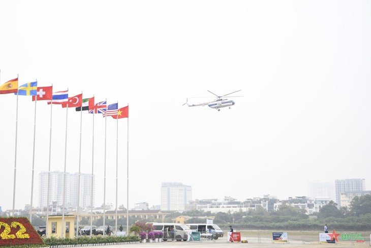 Khai mạc Triển lãm Quốc phòng quốc tế Việt Nam 2022 - Ảnh 8. Khai mạc Triển lãm Quốc phòng quốc tế Việt Nam 2022 - Ảnh 8.