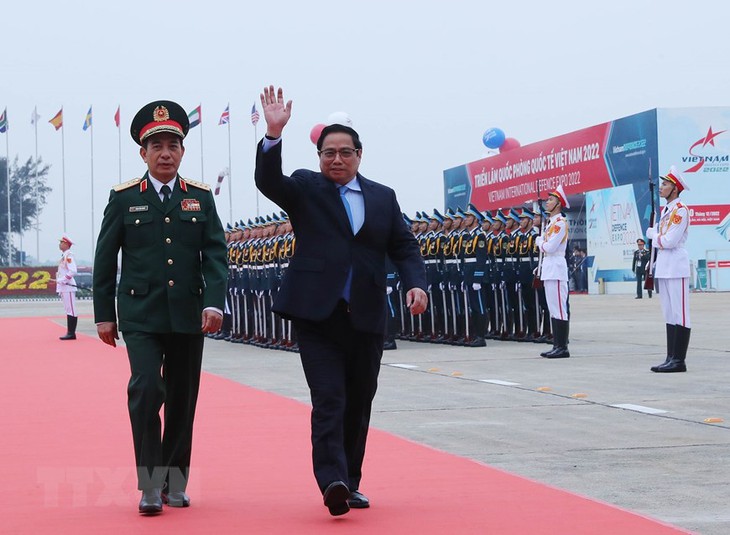 Khai mạc Triển lãm Quốc phòng quốc tế Việt Nam 2022 - Ảnh 2. Khai mạc Triển lãm Quốc phòng quốc tế Việt Nam 2022 - Ảnh 2.