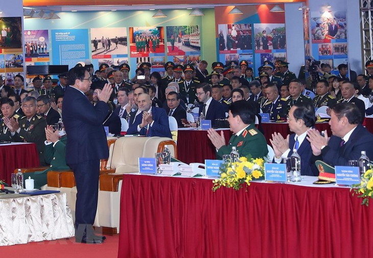 Khai mạc Triển lãm Quốc phòng quốc tế Việt Nam 2022 - Ảnh 4. Khai mạc Triển lãm Quốc phòng quốc tế Việt Nam 2022 - Ảnh 4.