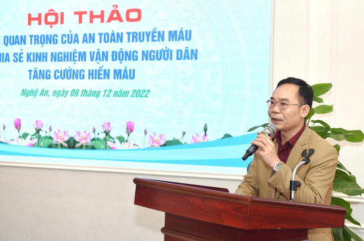 Năm 2022: Nghệ An có 60.355 đơn vị máu và chế phẩm máu phục vụ cấp cứu, điều trị bệnh nhân - Ảnh 2.