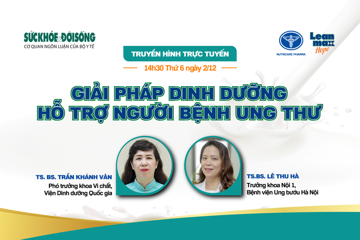 Hiểu đúng về chế độ dinh dưỡng cho người ung thư - Ảnh 1.